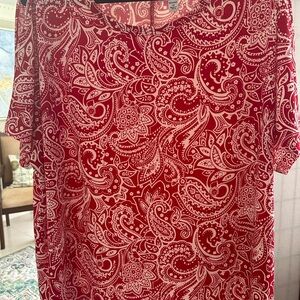 Tee Shirt Paisley 1X